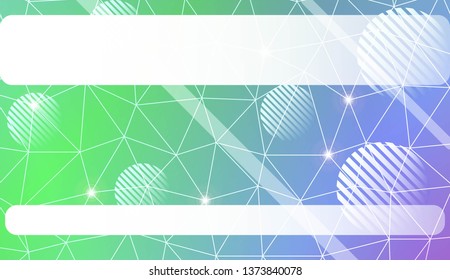 Decorative background with triangles, line, circle, space for text. Decorative design For interior wallpaper, smart design, fashion print. Vector illustration