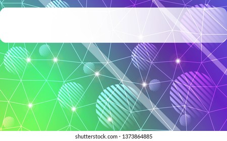 Decorative background with triangles, line, circle, space for text. Decorative design For interior wallpaper, smart design, fashion print. Vector illustration