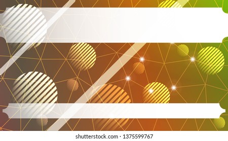 Decorative background with triangles, line, circle, space for text. For flyer, screen, business presentation. Vector illustration. Blurred Background, Smooth Gradient Texture Color