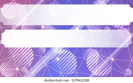 Decorative background with triangles, line, circle, space for text. For flyer, screen, business presentation. Vector illustration. Blurred Background, Smooth Gradient Texture Color
