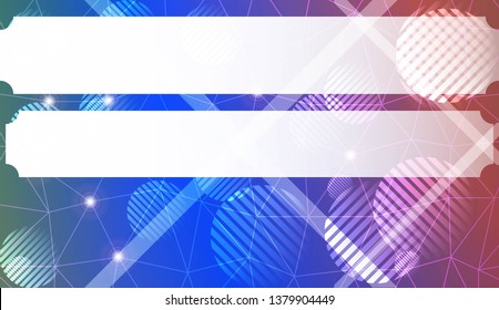 Decorative background with triangles, line, circle, space for text. For flyer, screen, business presentation. Vector illustration. Blurred Background, Smooth Gradient Texture Color