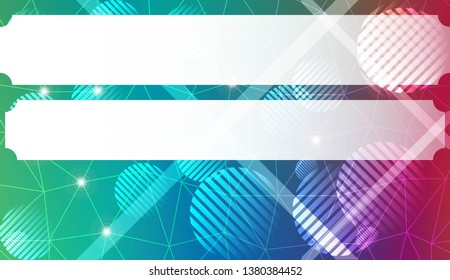 Decorative background with triangles, line, circle, space for text. For flyer, screen, business presentation. Vector illustration. Blurred Background, Smooth Gradient Texture Color