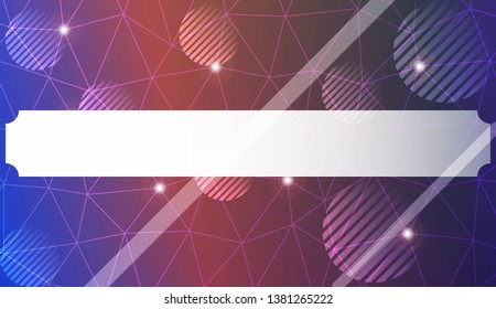 Decorative background with triangles, line, circle, space for text. For flyer, screen, business presentation. Vector illustration. Blurred Background, Smooth Gradient Texture Color