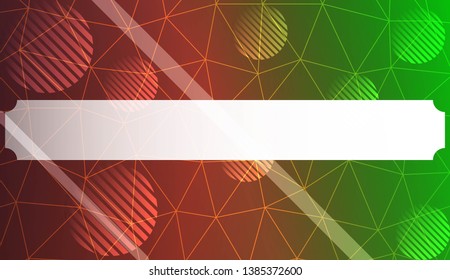Decorative background with triangles, line, circle, space for text. For flyer, screen, business presentation. Vector illustration. Blurred Background, Smooth Gradient Texture Color