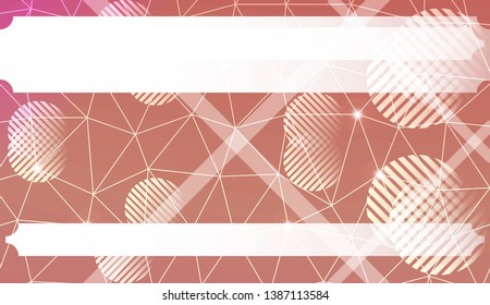 Decorative background with triangles, line, circle, space for text. For flyer, screen, business presentation. Vector illustration. Blurred Background, Smooth Gradient Texture Color