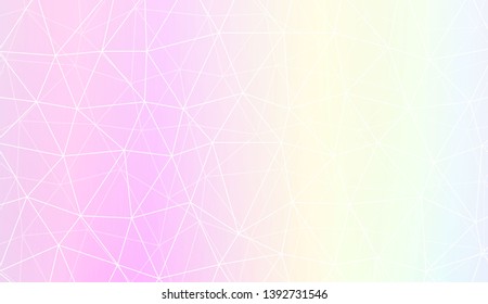 Decorative background with triangles, line. Template for your banner. Vector illustration. Creative gradient color