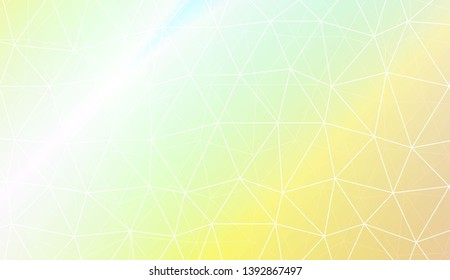 Decorative background with triangles, line. Template for your banner. Vector illustration. Creative gradient color