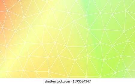 Decorative background with triangles, line. Template for your banner. Vector illustration. Creative gradient color