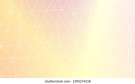 Decorative background with triangles, line. Template for your banner. Vector illustration. Creative gradient color