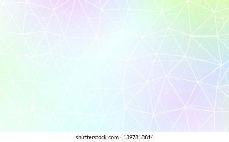Decorative background with triangles, line. Template for your banner. Vector illustration. Creative gradient color