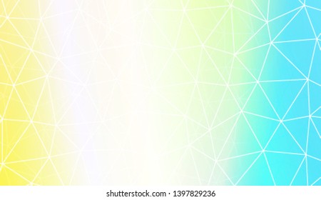 Decorative background with triangles, line. Template for your banner. Vector illustration. Creative gradient color