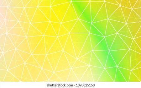 Decorative background with triangles, line. Template for your banner. Vector illustration. Creative gradient color
