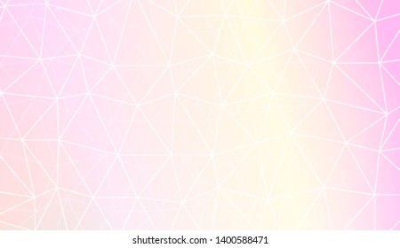 Decorative background with triangles, line. Template for your banner. Vector illustration. Creative gradient color
