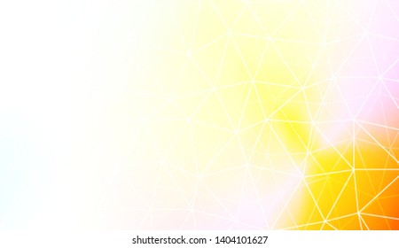 Decorative background with triangles, line. Template for your banner. Vector illustration. Creative gradient color