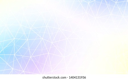Decorative background with triangles, line. Template for your banner. Vector illustration. Creative gradient color