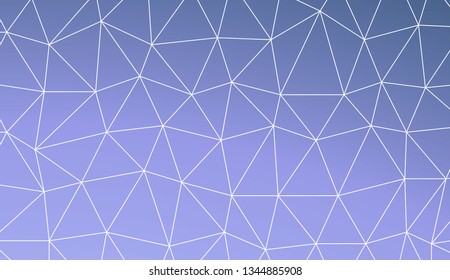 Decorative background with triangles. Modern design for you business, project. Vector illustration. Creative gradient color.