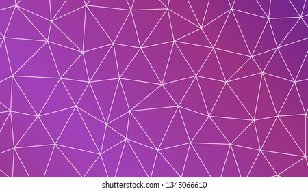 Decorative background with triangles. Modern design for you business, project. Vector illustration. Creative gradient color.