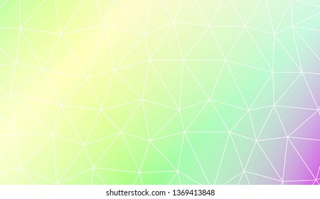 Decorative background with triangles. Modern design for you business, project. Vector illustration. Creative gradient color