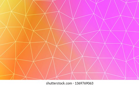 Decorative background with triangles. Modern design for you business, project. Vector illustration. Creative gradient color