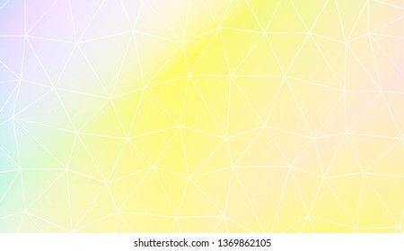 Decorative background with triangles. Modern design for you business, project. Vector illustration. Creative gradient color