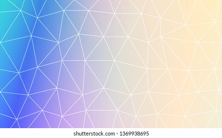 Decorative background with triangles. Modern design for you business, project. Vector illustration. Creative gradient color