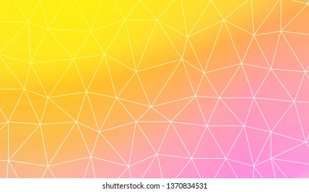 Decorative background with triangles. Modern design for you business, project. Vector illustration. Creative gradient color