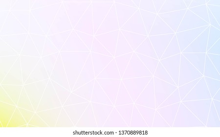 Decorative background with triangles. Modern design for you business, project. Vector illustration. Creative gradient color