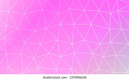 Decorative background with triangles. Modern design for you business, project. Vector illustration. Creative gradient color