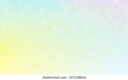 Decorative background with triangles. Modern design for you business, project. Vector illustration. Creative gradient color