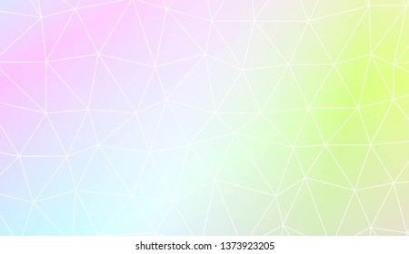 Decorative background with triangles. Modern design for you business, project. Vector illustration. Creative gradient color