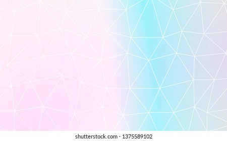 Decorative background with triangles. Modern design for you business, project. Vector illustration. Creative gradient color