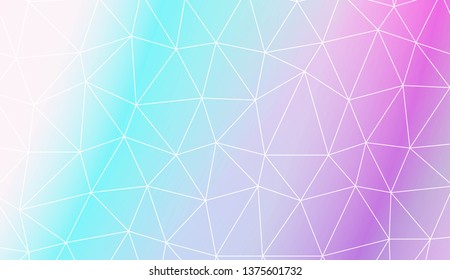 Decorative background with triangles. Modern design for you business, project. Vector illustration. Creative gradient color
