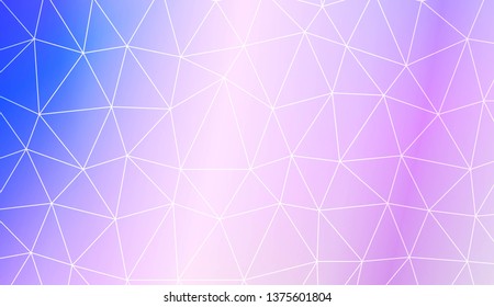 Decorative background with triangles. Modern design for you business, project. Vector illustration. Creative gradient color