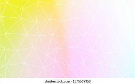 Decorative background with triangles. Modern design for you business, project. Vector illustration. Creative gradient color