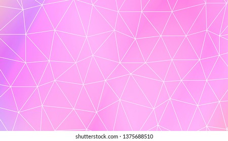Decorative background with triangles. Modern design for you business, project. Vector illustration. Creative gradient color