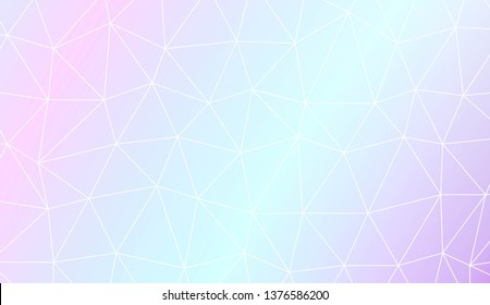 Decorative background with triangles. Modern design for you business, project. Vector illustration. Creative gradient color