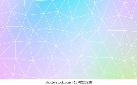 Decorative background with triangles. Modern design for you business, project. Vector illustration. Creative gradient color