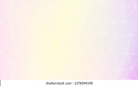 Decorative background with triangles. Modern design for you business, project. Vector illustration. Creative gradient color