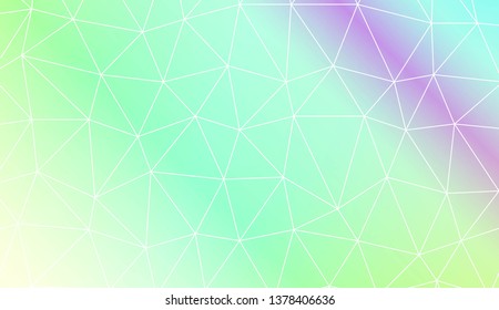 Decorative background with triangles. Modern design for you business, project. Vector illustration. Creative gradient color