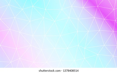 Decorative background with triangles. Modern design for you business, project. Vector illustration. Creative gradient color