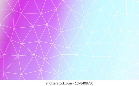 Decorative background with triangles. Modern design for you business, project. Vector illustration. Creative gradient color