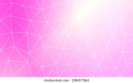 Decorative background with triangles. Modern design for you business, project. Vector illustration. Creative gradient color