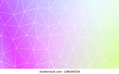 Decorative background with triangles. Modern design for you business, project. Vector illustration. Creative gradient color