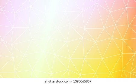 Decorative background with triangles. Modern design for you business, project. Vector illustration. Creative gradient color
