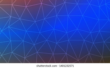 Decorative background with triangles. Modern design for you business, project. Vector illustration. Creative gradient color.