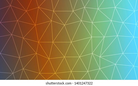 Decorative background with triangles. Modern design for you business, project. Vector illustration. Creative gradient color.