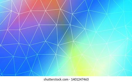 Decorative background with triangles. Modern design for you business, project. Vector illustration. Creative gradient color.