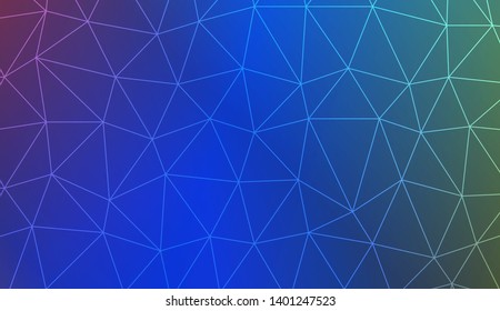 Decorative background with triangles. Modern design for you business, project. Vector illustration. Creative gradient color.