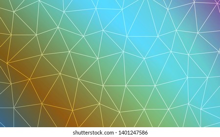 Decorative background with triangles. Modern design for you business, project. Vector illustration. Creative gradient color.