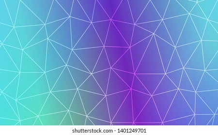 Decorative background with triangles. Modern design for you business, project. Vector illustration. Creative gradient color.